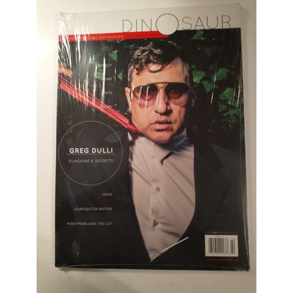Other - Dinosaur Culture Magazine - Greg Dulli Vol. 1 #2 Art Design - Sunshine Secrets